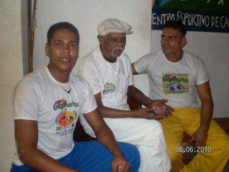 Professor Riko, Mestre João Pequeno de Pastinha, Mestre Beto Mansinho